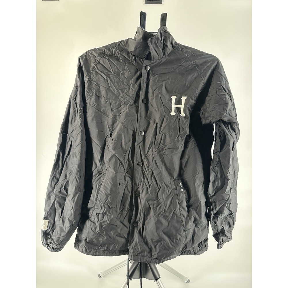 HUF x Thrasher Magazine Skater Brand Black Jacket Size Medium